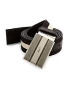 Bally Canvas Leather Belt