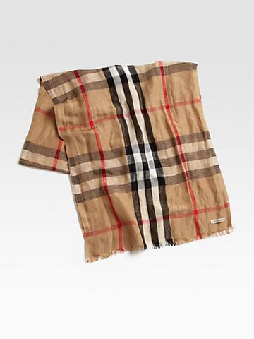 Burberry Super Exploded Check Scarf