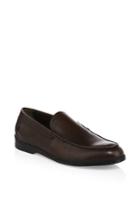 Tod's Pantofola Smooth Leather Loafers