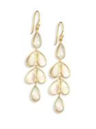Ippolita Polished Rock Candy Mother-of-pearl & 18k Yellow Gold Linear Cascade Earrings