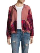 Free People Magpie Oversize Lacey Jacket
