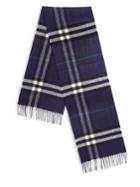 Burberry Fringed Trim Cashmere Scarf