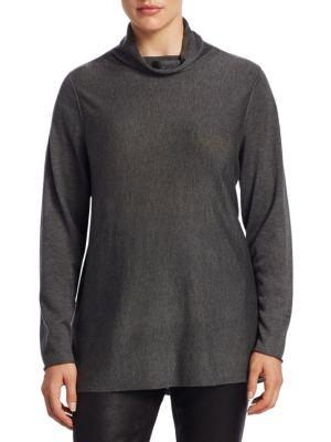 Eileen Fisher, Plus Size Cowlneck Top