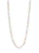 Kenneth Jay Lane 7mm White Baroque Cultured Freshwater Pearl Long Strand Necklace/48