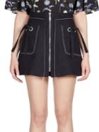 Kenzo Zip-front Mini Skirt