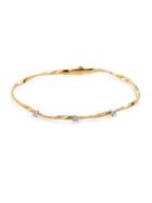 Marco Bicego Marrakech Diamond & 18k Yellow Gold Bracelet