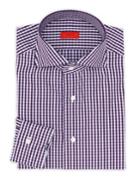 Isaia Regular-fit Gingham Quadretti Dress Shirt