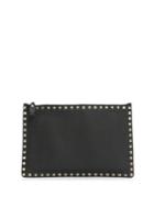 Valentino Large Rockstud Leather Pouch