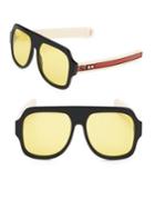 Gucci 59mm Logo Sport Sunglasses