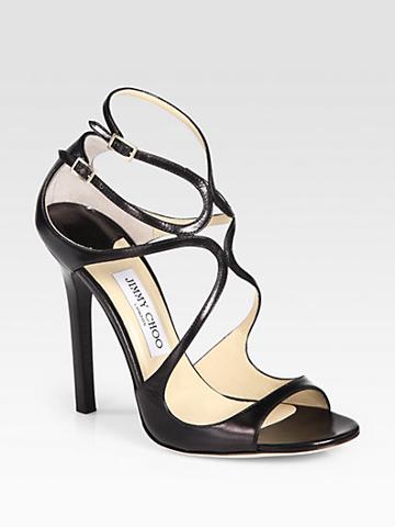 Jimmy Choo Lance Leather Sandals