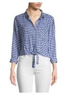 Rails Val Gingham Tie Front Shirt