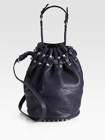 Alexander Wang Diego Pebble Leather Bucket Bag