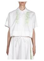 Acne Studios Embroidered Cotton Short-sleeve Shirt