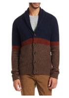 Saks Fifth Avenue Collection Yak Colorblocked Cardigan
