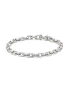 David Yurman Sterling Silver Link Chain Bracelet