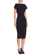 Victoria Beckham Backless Fitted Dress