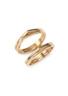 Repossi Antifer 18k Rose Gold Double Stacked Ring