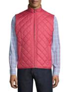 Peter Millar Crown Rutherford Diamond Quilted Vest