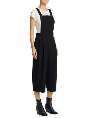 Comme Des Garcons Pleated Wool Overalls