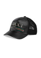 Gucci Logo Print Baseball Hat