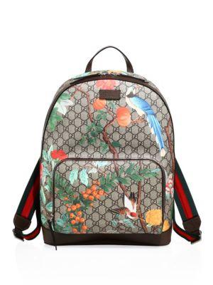 Gucci Graphic Print Backpack