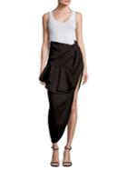 Jacquemus Sole Front-ruffle Skirt
