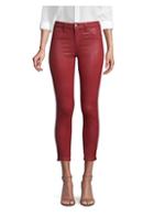 L'agence Margot Ankle-length Coated Jeans