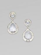 Ippolita Clear Quartz Snowman Drop Earrings