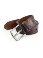 Saks Fifth Avenue Collection Distressed Leather Belt