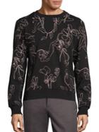 Paul Smith Floral Embroidered Sweatshirt