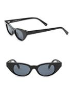 Le Specs Luxe Le Specs X Adam Selman The Breaker 44mm Cat Eye Sunglasses