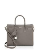 Saint Laurent Baby Sac De Jour Grained Leather Tote