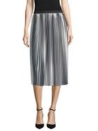 Eileen Fisher Ombre Pleated Skirt