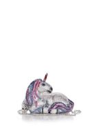 Judith Leiber Couture Unicorn Swarovski Crystal Clutch