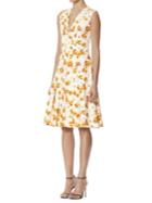 Carolina Herrera Butterfly-print Dress
