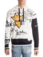 Dolce & Gabbana Must Be Royal Printed Cotton Hoodie