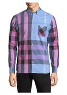 Burberry Thornaby Giant Check Button-down Shirt