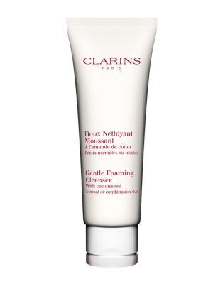 Clarins Gentle Foaming Cleanser With Cottonseed Normal To Combination Skin - 4.4 Oz.