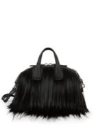 Givenchy Nightingale Small Goat Fur Satchel