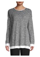 Eileen Fisher Roundneck Organic Linen Cotton Sweater