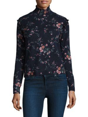 Joie Robbia Floral-print Sweater