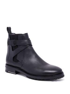 Lanvin Chelsea Leather Boots