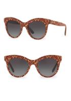 Dolce & Gabbana Dg4311 Glitter Floral 51mm Cat Eye Sunglasses