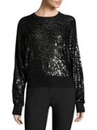Michael Kors Collection Embellished Roundneck Sweater