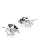 Dunhill Racing Horse Rhodium-plated Sterling Silver Cuff Links