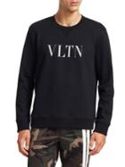 Valentino Vltn Crew Neck Sweatshirt