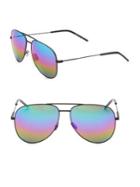 Saint Laurent Classic 11 Rainbow 59mm Aviator Sunglasses