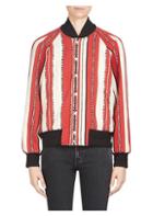 Saint Laurent Wool-blend Stripe Jacket