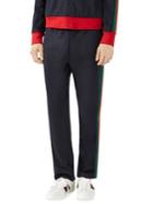 Gucci Technical Jersey Jogging Pant With Web