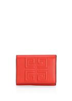 Givenchy Emblem Logo Leather French Wallet